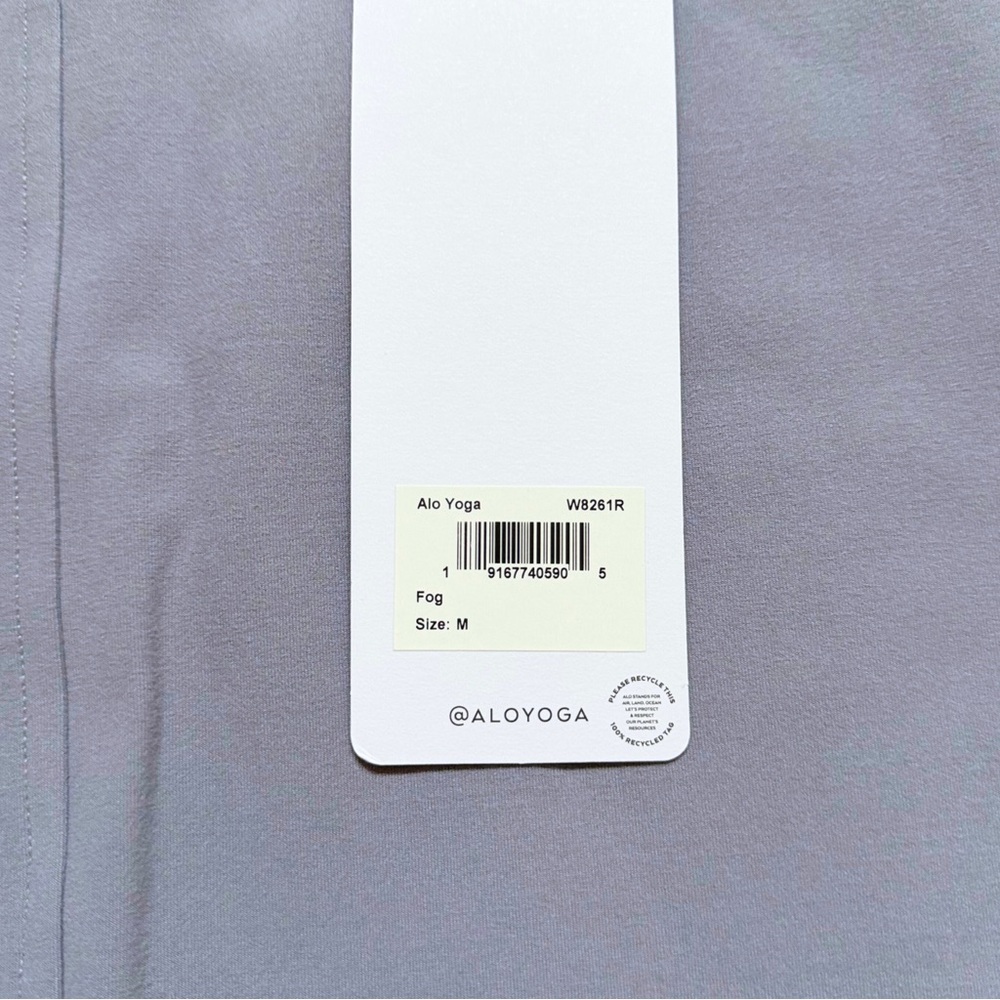 NWT ALO Yoga Alosoft Head Start Dress – Fog – Size M - Picture 6 of 8